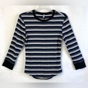 Intimately Free People Women’s Striped Long Sleeve Knit Pullover Top / Sz Medium